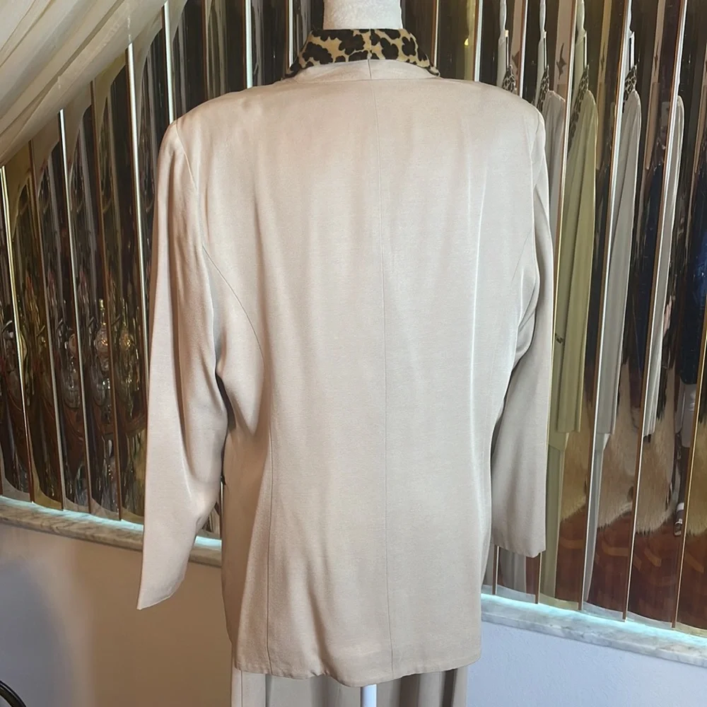 2-pc Beige T.N.B. New York Skirt Suit